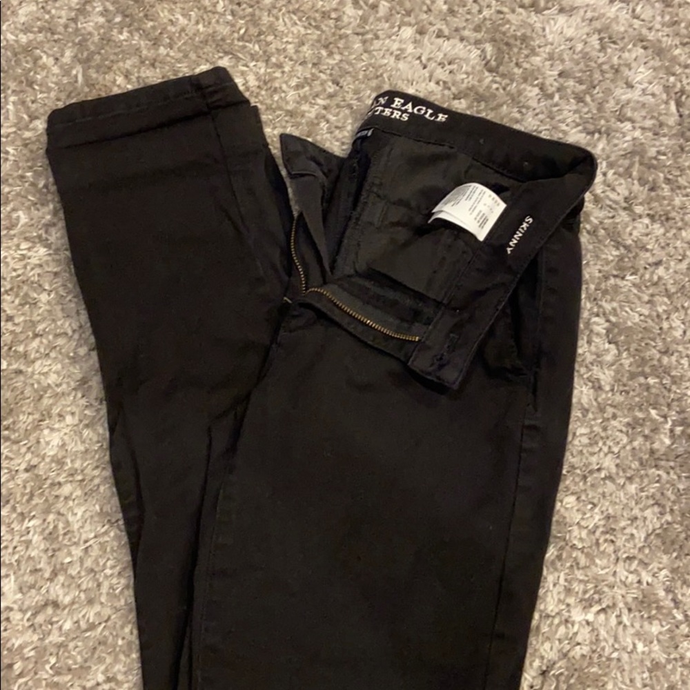 American eagle Black skinny pants